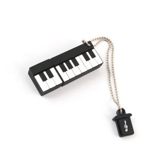 Flash Memory UDP or PCBA Custom USB Flash Drives with Open Mold Piano Shape