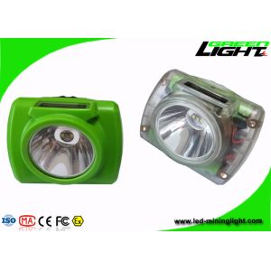 PC ABS Material Miners Cap Lamps Cordless IP68 Watetproof GLC-6 1 Year Warranty