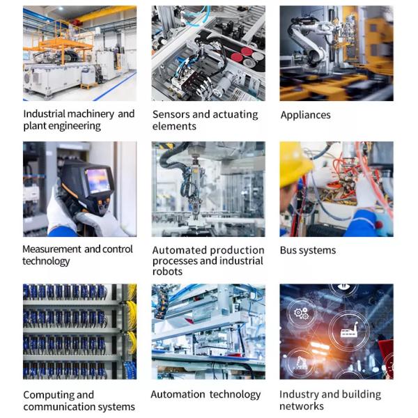 Elbow / Straight M12 Cable Connector Waterproof A B D X Coded 3 - 17 Position Black