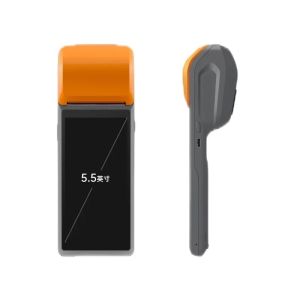 China 4G Mobile POS Terminal 2 16G 5.5'' HD Screen With Built-in 58mm Receipt Printer for Android 11 Scan 1D 2D QR on sale