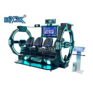 Customizable 9D VR Cinema 4 Person Arcade Motion Spaceship Simulator