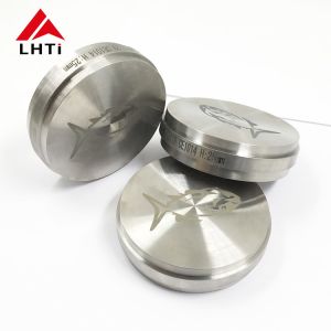 Gr2 Gr4 Pure Titanium Dental Disk With Step 98mm Diameter Customized Thickness