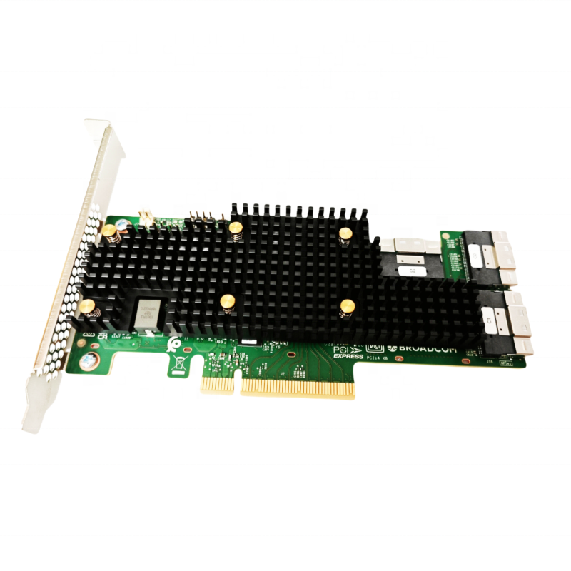 Broadcom 9600-24i RAID Card 24-Port Internal 12Gb/s SAS/SATA Array Card PCIe 4.0