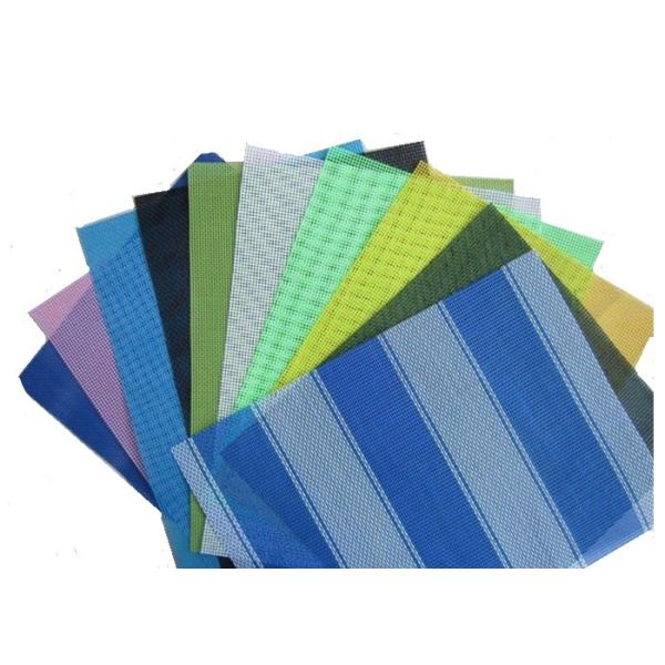 Quality OEM Design Colored Pvc Architectural Mesh Fabric For Beach Chair wholesale