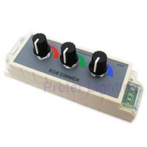 RGB 3 switchs 10A 24V LED dimmer controller
