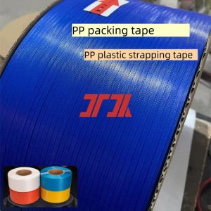 Wholesale 5-15mm PP Strapping Tape Strapping Tape Plastic PP Strapping Rolls