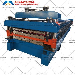 Cheap roof sheet double deck roll forming machine china for sale