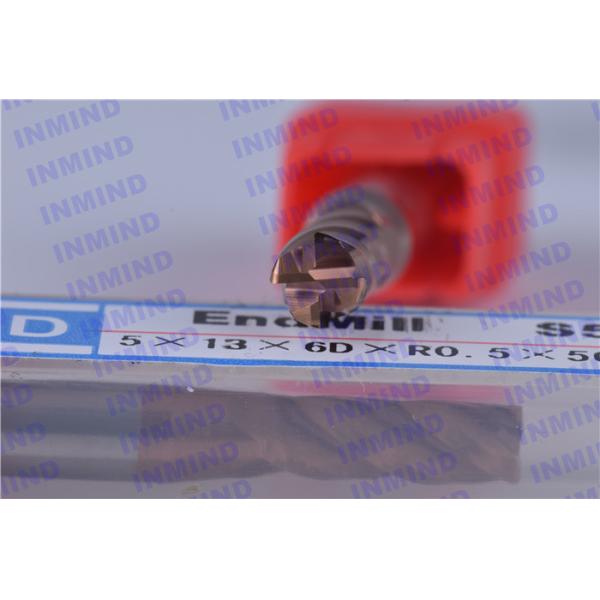 Quality 4 - 20 mm Diameter Corner Rounding End Mills , Carbide Corner Rounding End Mill Tools wholesale