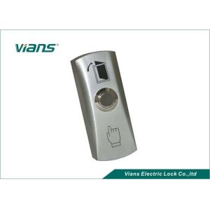 CE ROHS FCC Door Exit Button Access Control Metal Touch Switch