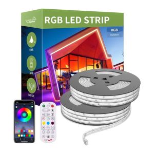 Cheap Waterproof 5M LED Strip Kit with RGB Color Changing Function and High Luminous Flux of 110lm for sale