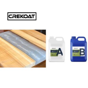 Woodworking UV Resistant Epoxy River Table High Gloss Resin Impact Resistance