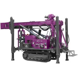 Rotary Core Drilling Rig Exploration 500m Hydraulic Portable Core Drilling Rig