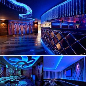 Lighting High Brightness DC12V24V 480leds 8mm Ice-Blue COB Led Strip Light with