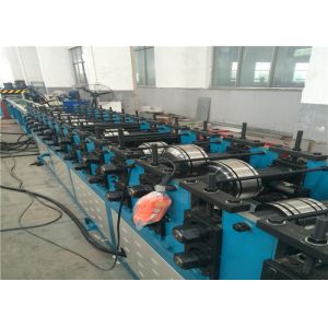 China Fire Damper Frame Shutter Roll Forming Machine 34kw 8-10m/min Multifuctional on sale