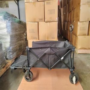 Shopping Foldable Wagon Cart Utility Collapsible Picnic Wagon With All Terrain