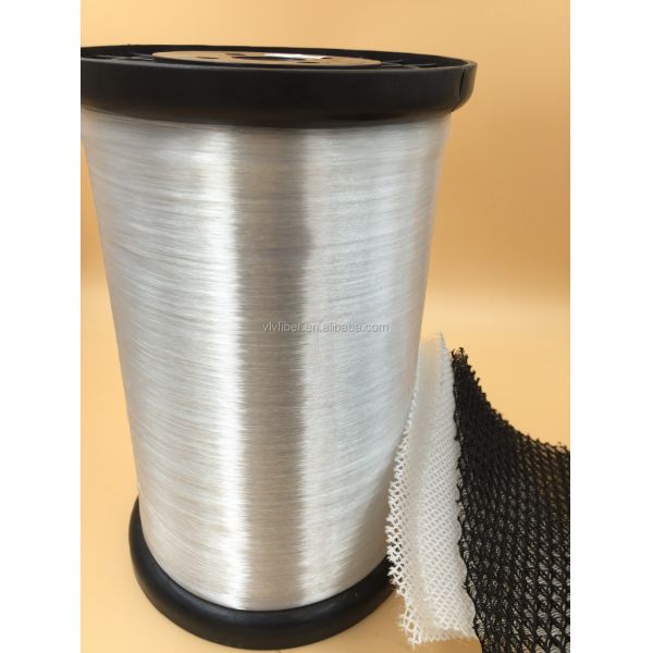 Hot Sale Factory Made 0.18MM 0.23MM 0.25MM 0.30MM PET Monofilament Yarn for 3D Mattress Braided Sleeve