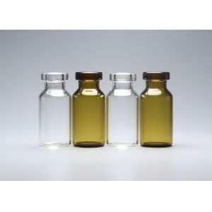 3ml Transparent Or Brown Empty Borosilicate Glass Vial