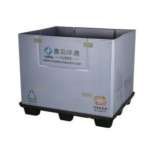 Customizable large box pallet packaging heavy duty Plastic Sleeve Pack Box with