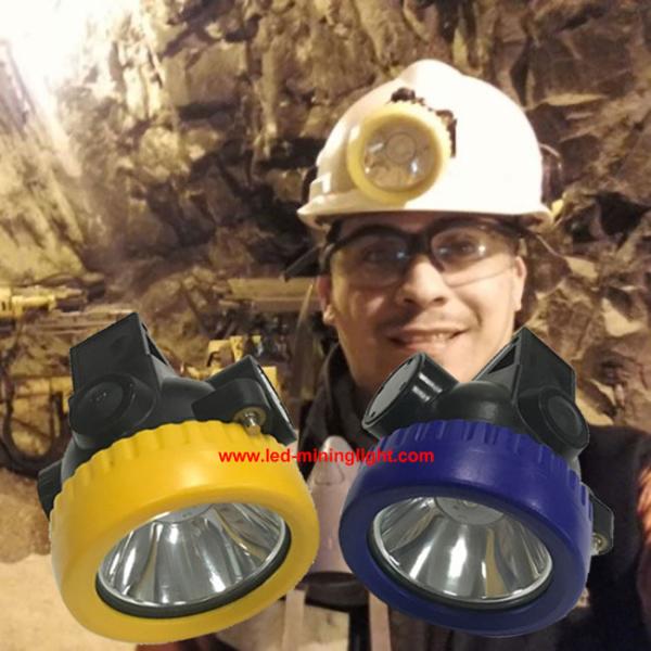 High Security Rechargeable LED Hard Hat Light Wireless With Lithium Ion Battery