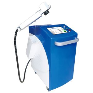 High Power 100W Portable Laser Rust Removal Machine 25M2/Hour Clean Ability