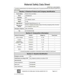 Shenzhen Resky Electronics Co., Ltd. Certifications