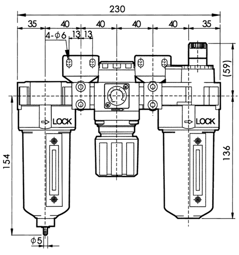 Air Service Units For Air Compressor