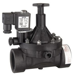 1 Inch Automatic Bistable Latching Solenoid Valve Pilot Operated Brass