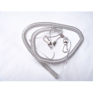 China 2015promotional retainer cheapest new arrived cute stylish Plastic colorful spiral lanyard on sale