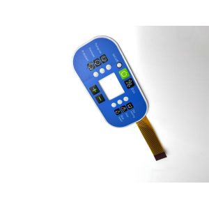 Gossly Transpent LCD Screen Membrane Panel Switch With Metal Dome