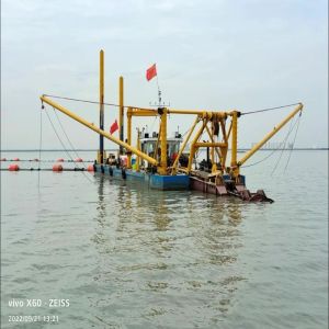 Hydraulic Cutter Suction Dredger For Sea River Sand Extraction / Dredging