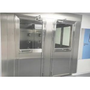 China Customized Type Persons Air Shower Tunnel PLC And Touch Screen Controlled on sale