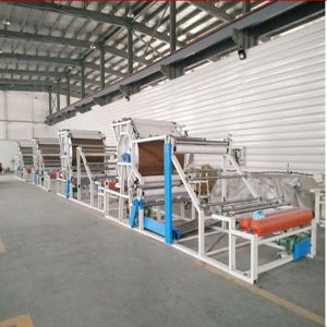 Water Based Glue Net belt laminating machine for cloth/hats/luggage After