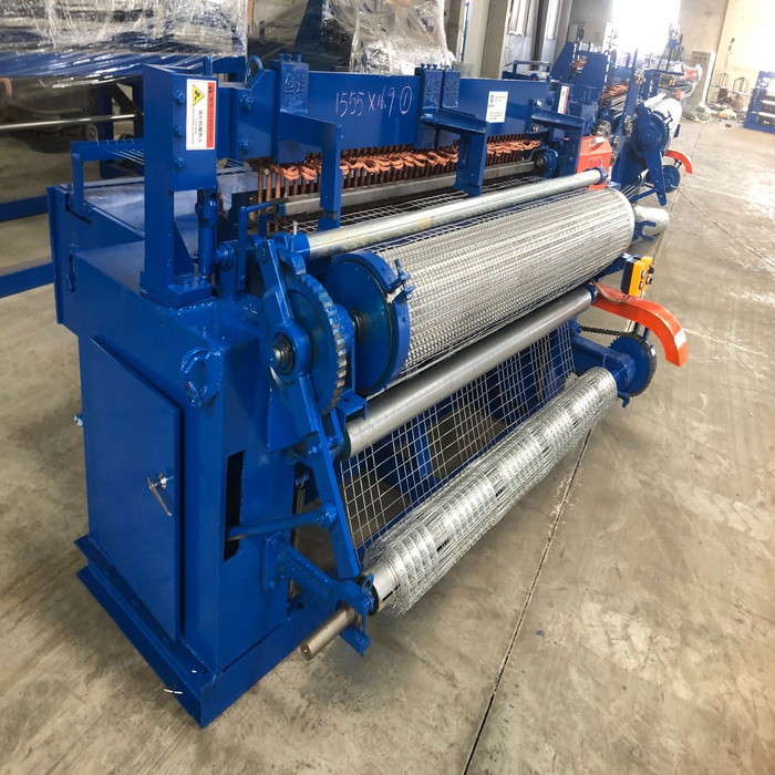 6ft Width Subcontrol Welded Mesh Making Machine , EDP Chicken Mesh Making