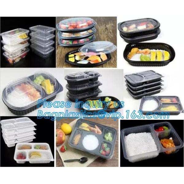 Plastic Food Storage Boxes with Handles Food Crisper Food Storage Bins Organizer