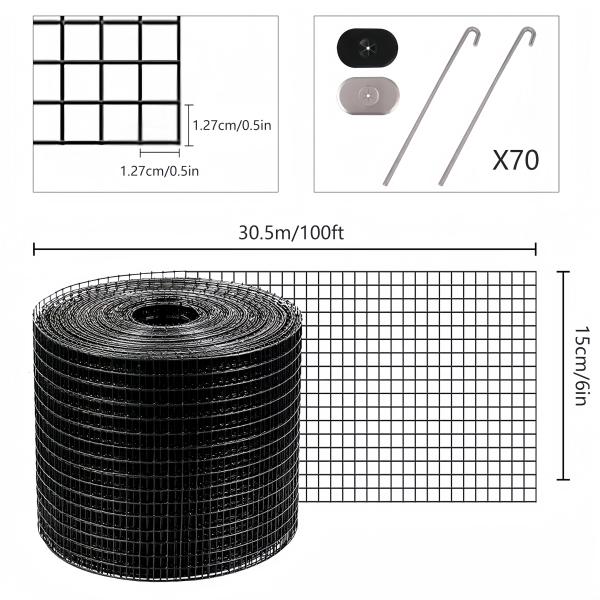 Pre-Cut Length Solar Panel Mesh Kits