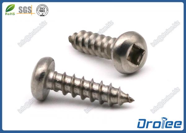 Quality Marine Grade 316 Stainless Steel Robertson Square Pan Head Self-tapping Screws wholesale