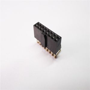2.0mm Pitch 2 X 8p Female Pin Header 90 Degree Dip Connector