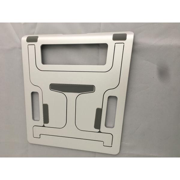 Customized Lightweight 3.5mm Metal Laptop Stand Foldable Aluminum Tablet Stand
