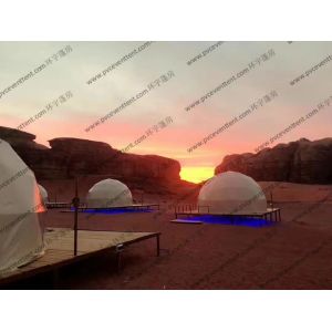 Half Sphere Large Geodesic Dome Tent As Hotels or for Camping Event