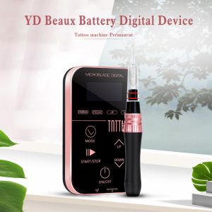 Digital Permanent Makeup Tattoo Machine With Battery Microblading Tattoo Gun