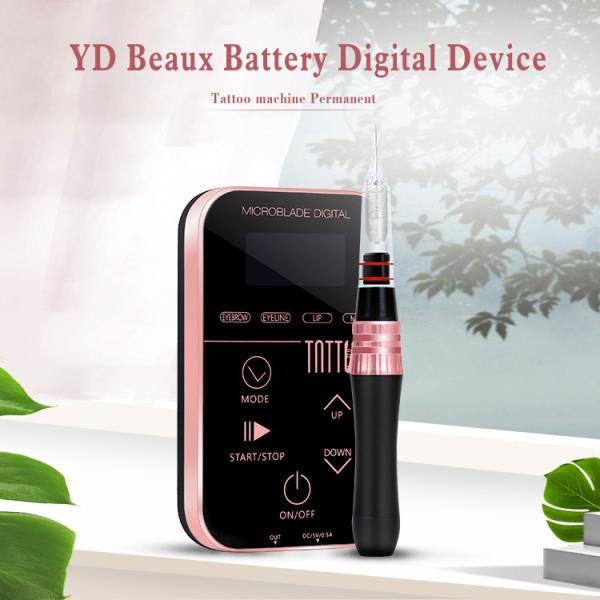 Digital Permanent Makeup Tattoo Machine With Battery Microblading Tattoo Gun