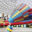 High Quality colorful Super Water Slide with Space Hole Long Slide for amusement