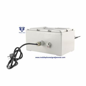 Cheap Outdoor Waterproof Using Drone Signal Prison Jammer Use for 80W 120m WiFi2.4G Bluetooth for sale