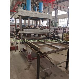 1080X1080mm Rubber Tile Making Machine Rubber Floor Mat Hydraulic Vulcanizing