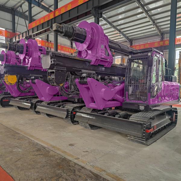 Impact Rotary Drill Rig Infrastructure Projects Construction Machine Mobile Drilling Rig