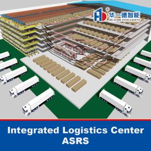 China Integrated Logistics Center ASRS,Automated Shuttle Storage System Automated Storage and Retrieval System on sale