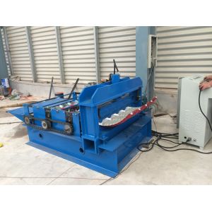 Cheap high speed Roofing Sheets crimping bending Roll Forming Machine for sale