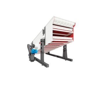 Circular Industrial Vibrating Screen Smooth Running 160-400 T/H