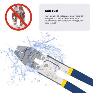 Rustproof Portable Wire Crimp Sleeves Swaging Tool Multipurpose