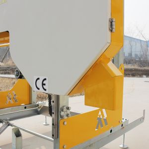 JIERUI Portable Sawmill for Wood Cutting Band Saw and Hydraulic System Included